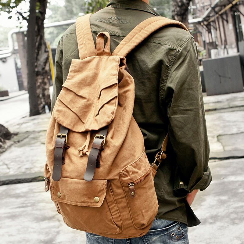 Zaino in tela di grande capaci - Canvas Backpack Casual recensione e prezzo