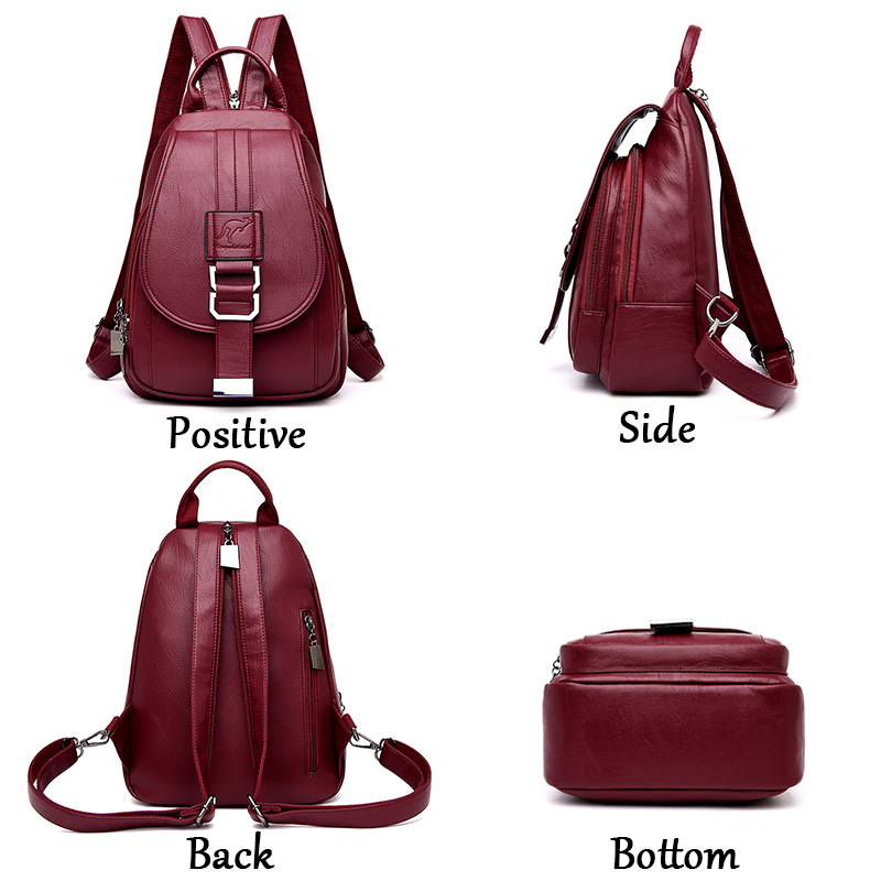 Zaini da donna HOT 6 colori Za - Leather Backpack Vintage recensione e prezzo