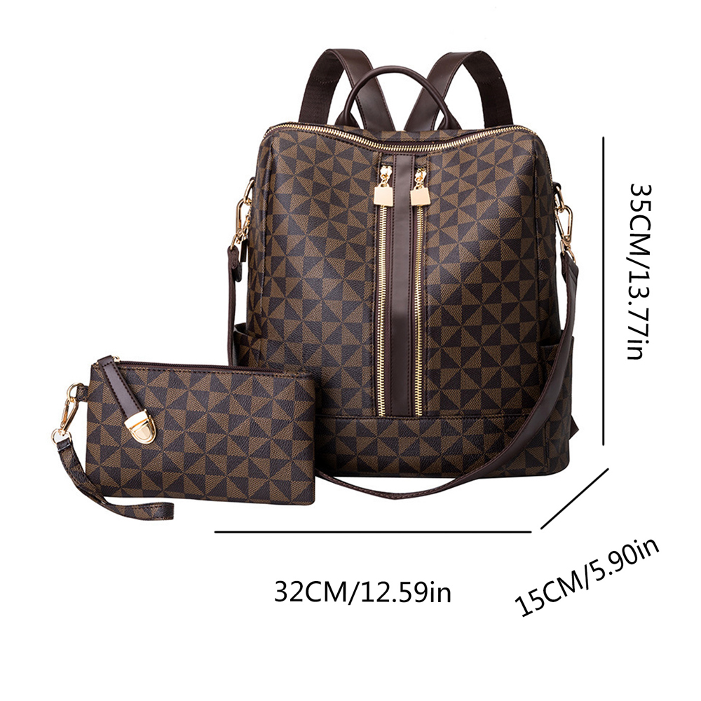 Set zaino e borsetta da 2 pezz - Leather Backpack Vintage recensione e prezzo